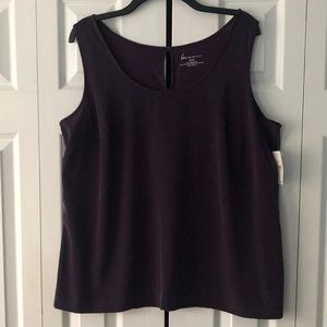 Lane Bryant Purple Sleeveless Tank Sz 18/20